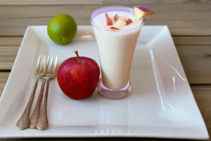 spiced apple milkshake recipe