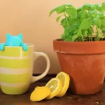 Mug lemon and basil, tea tips and tea reviews from Izzy's Corner