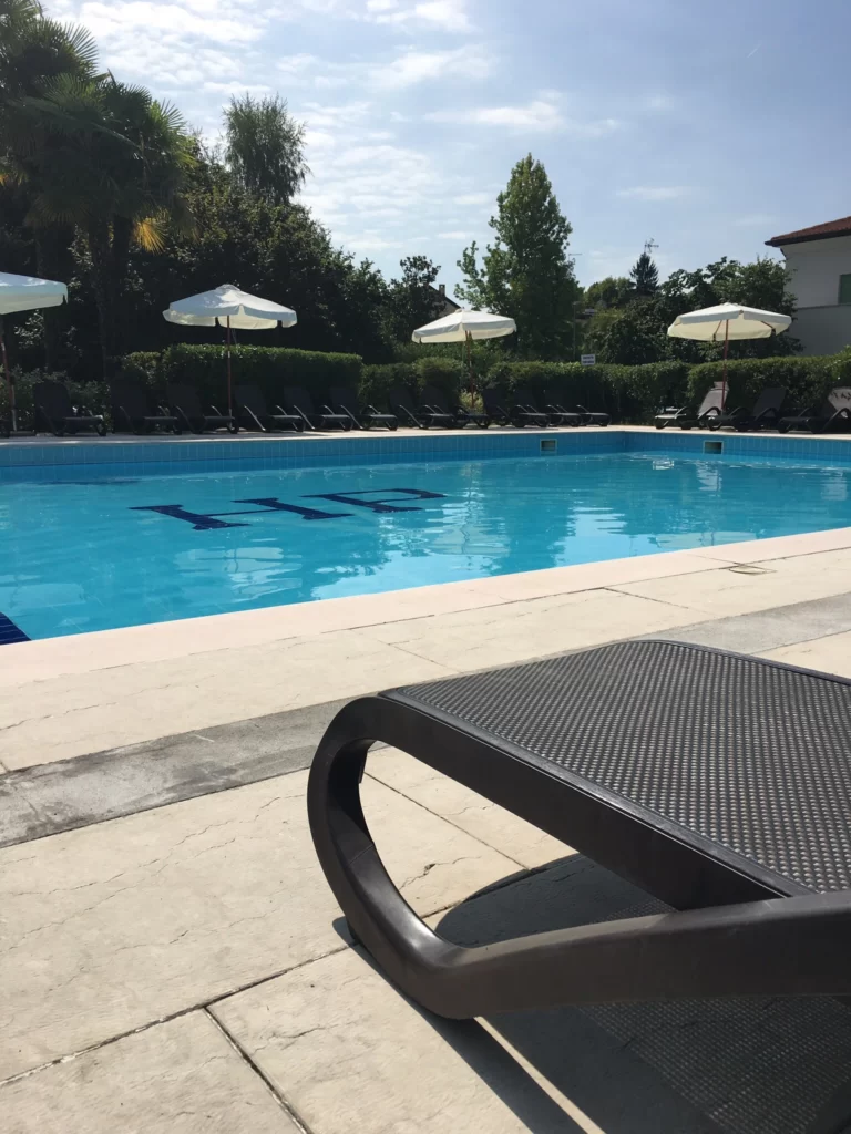 the pool at hotel patriarca