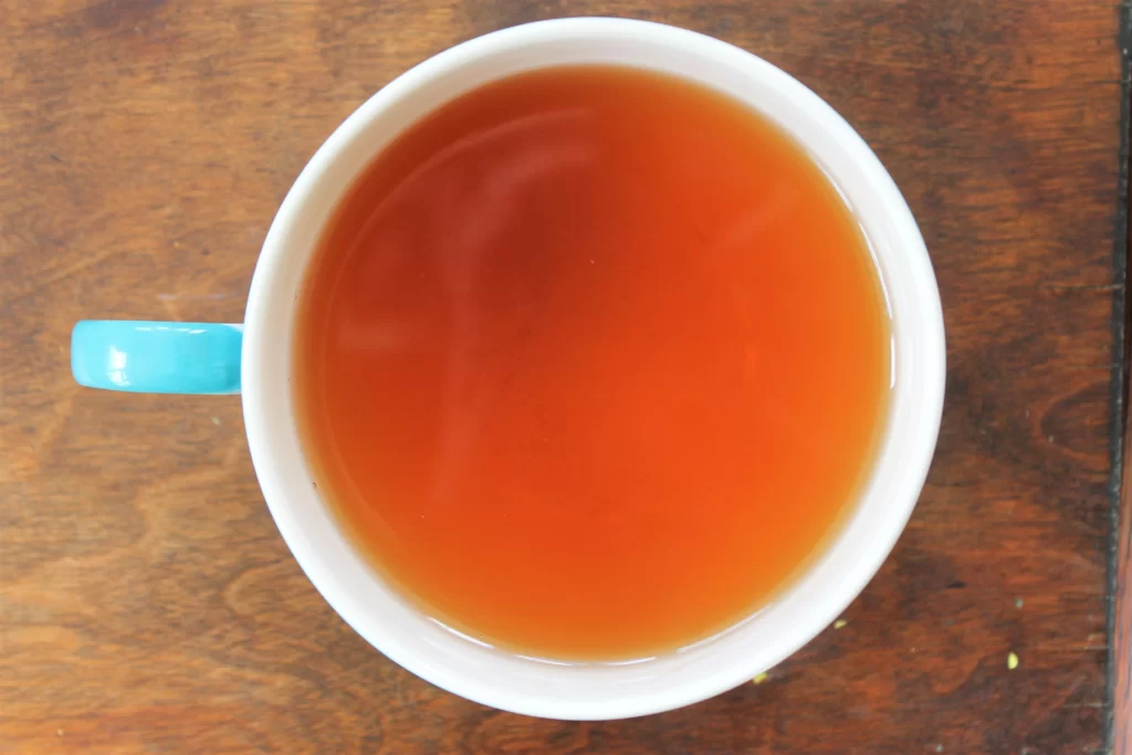 cup of gingerbread flavoured tea