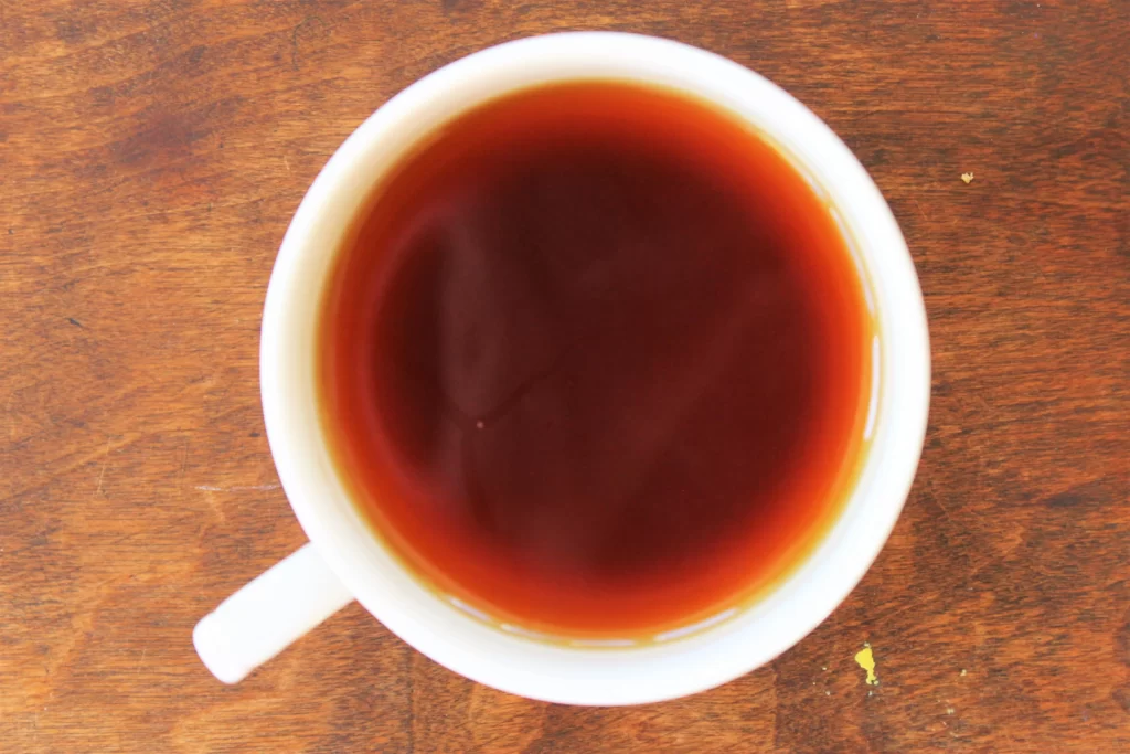 cup of malty assam tea