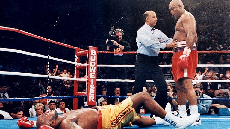 moorer vs foreman