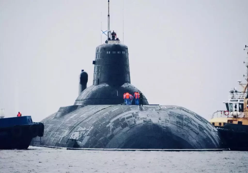 typhoon class submarine