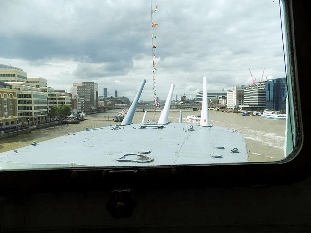 view from hms belfast