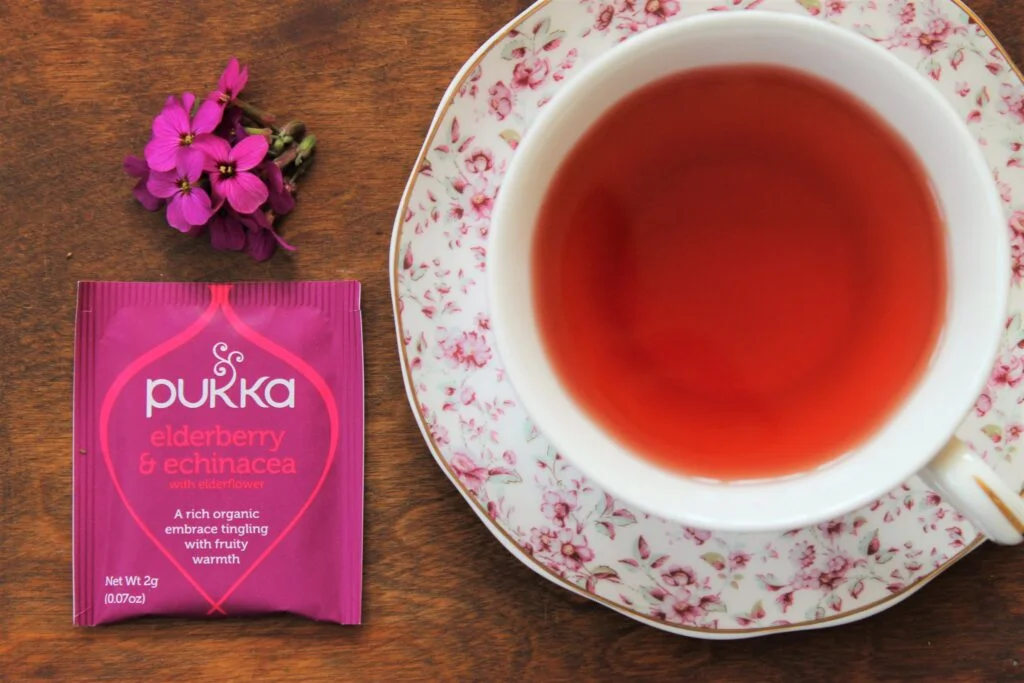 pukka elderberry and echinacea tea review