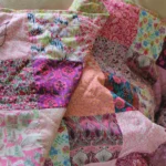 feature image pink patchwork quilt