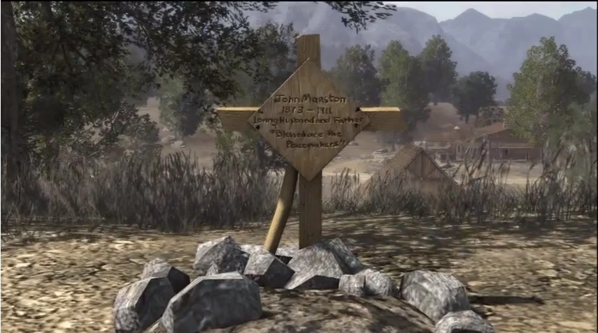 john marston grave