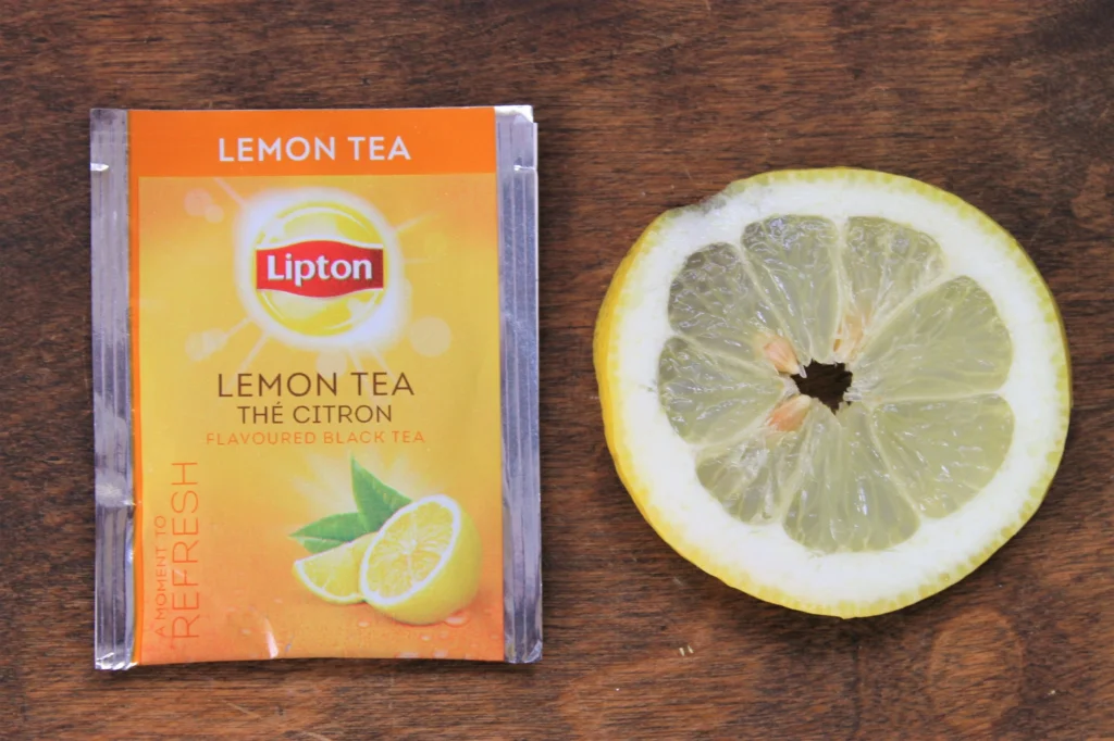 lipton lemon teabags