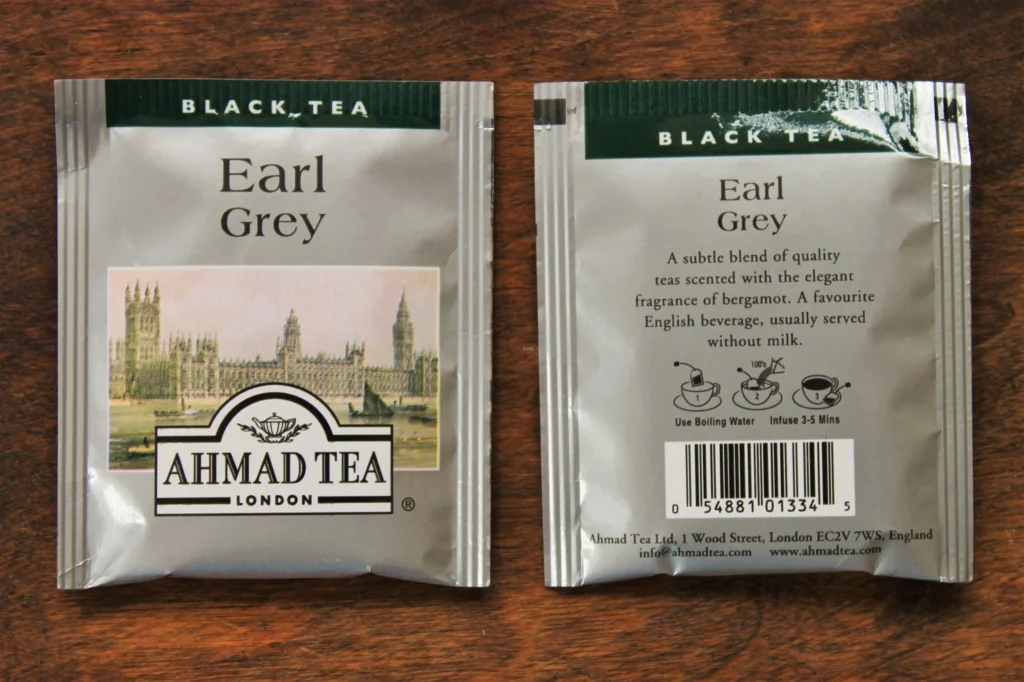 ahmad tea london earl grey teabags