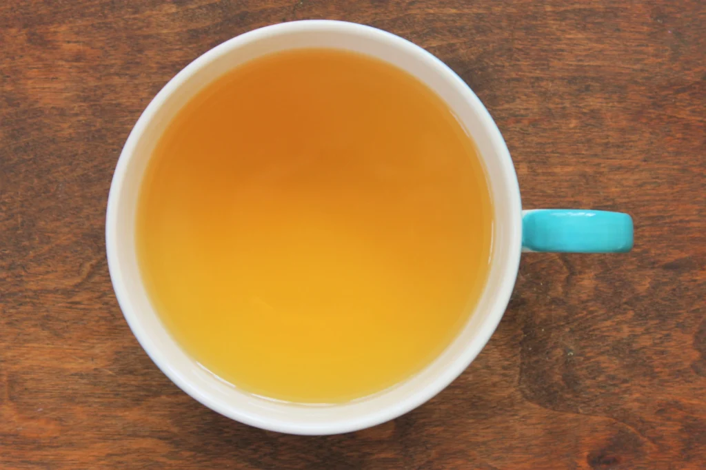 cup of twinings camomile herbal tea
