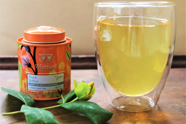 whittard peach bellini tea review