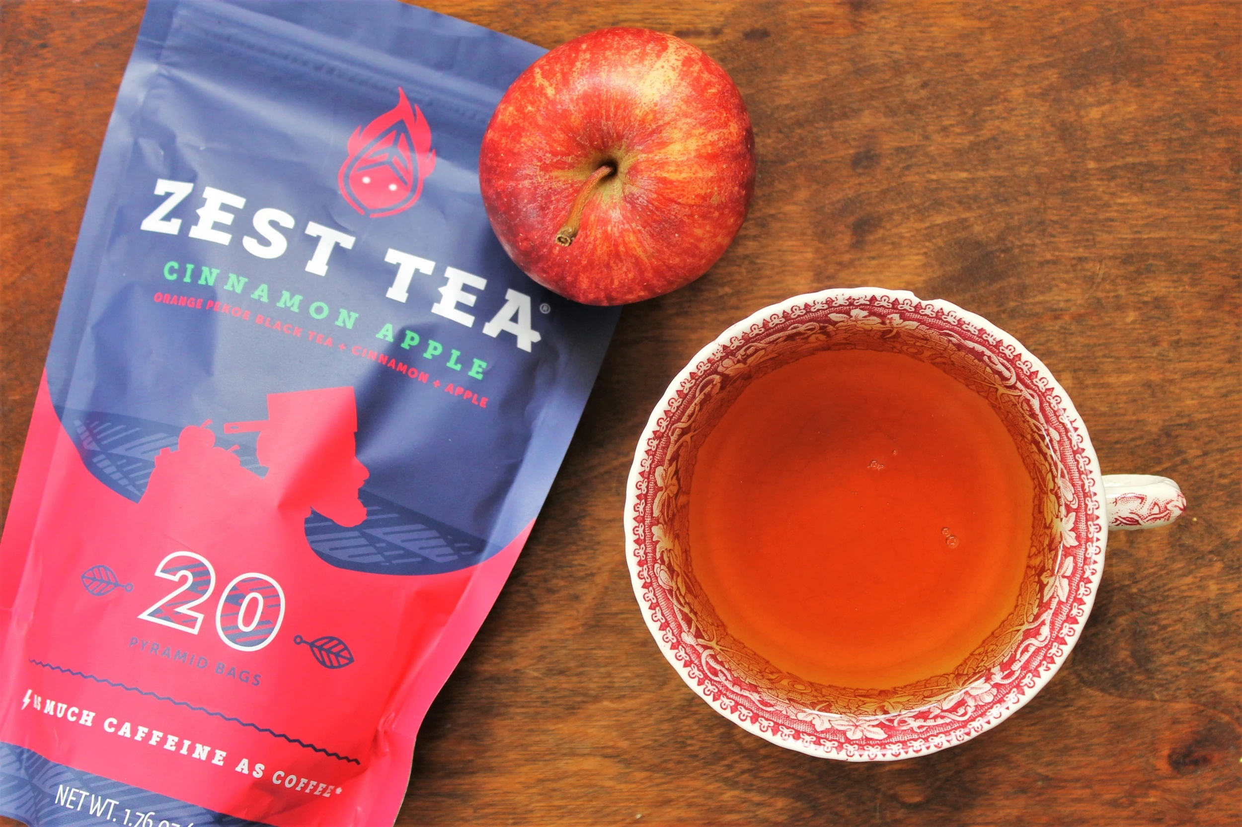 zest tea cinnamon apple tea review