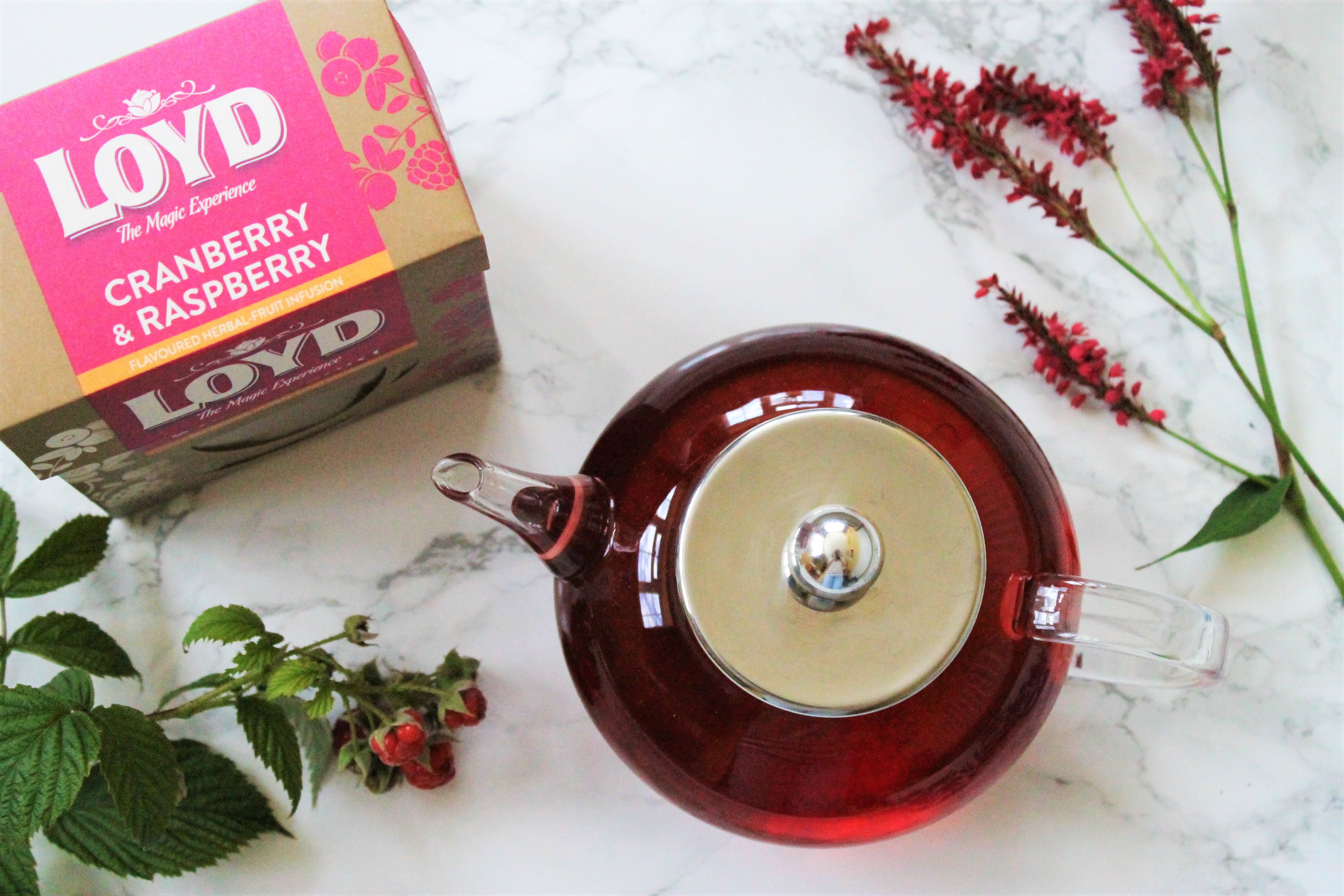 loyd cranberry and raspberry tea review