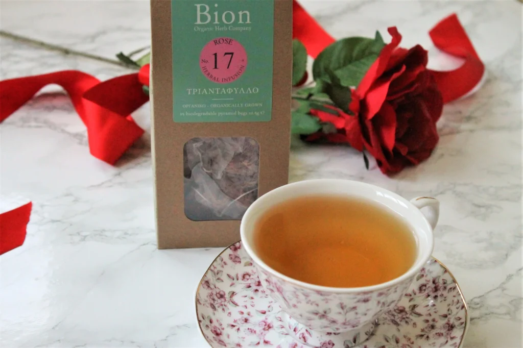 bion organic rose tea