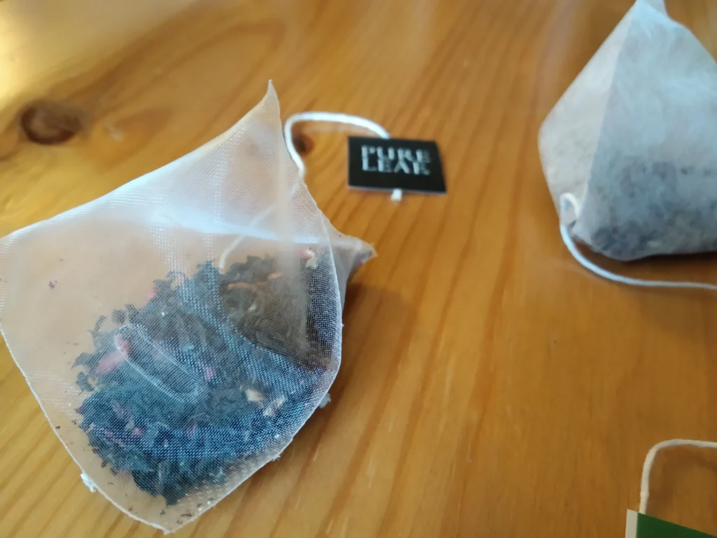 organic tea sachet