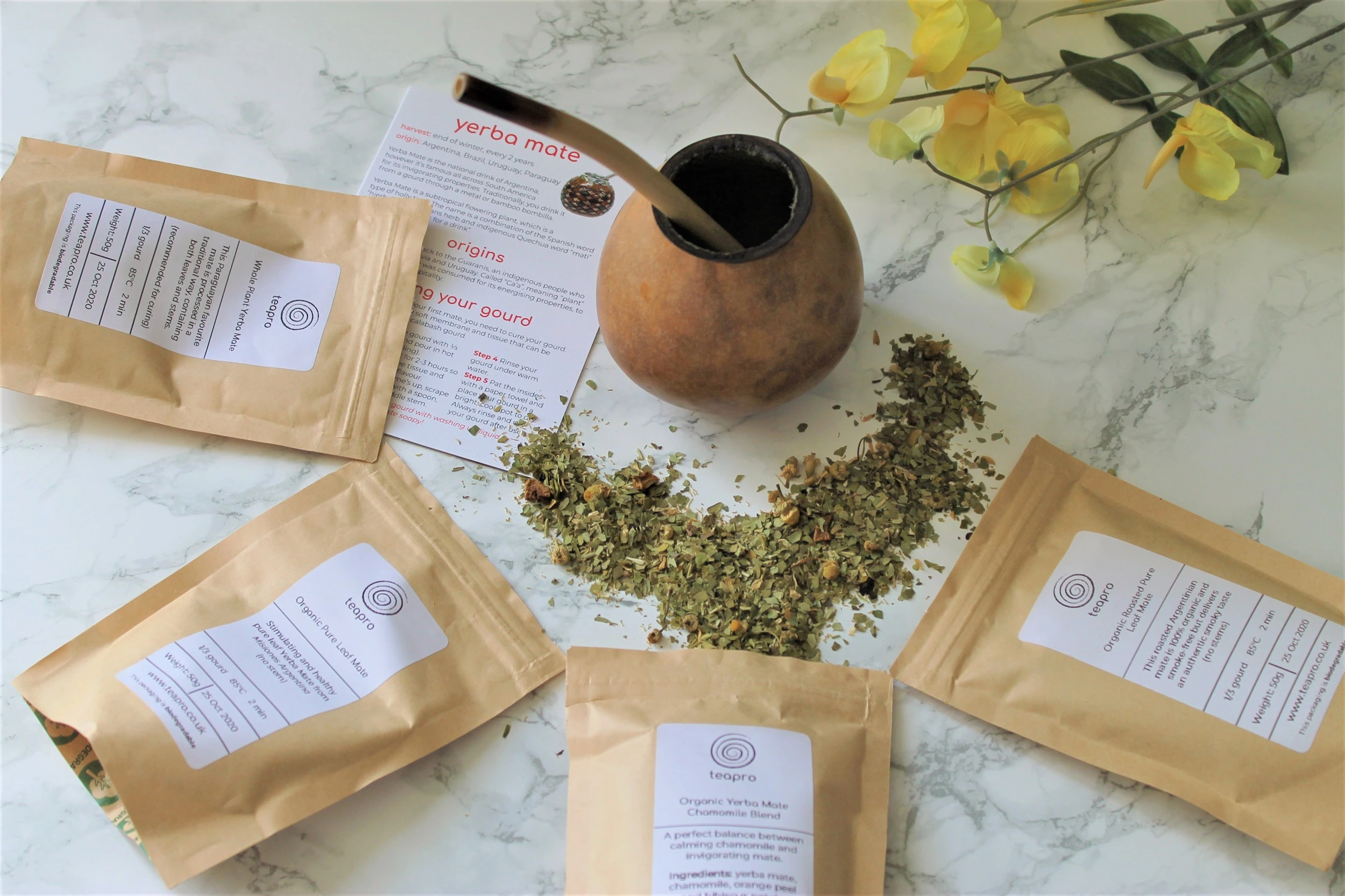teapro subscription box review yerba mate