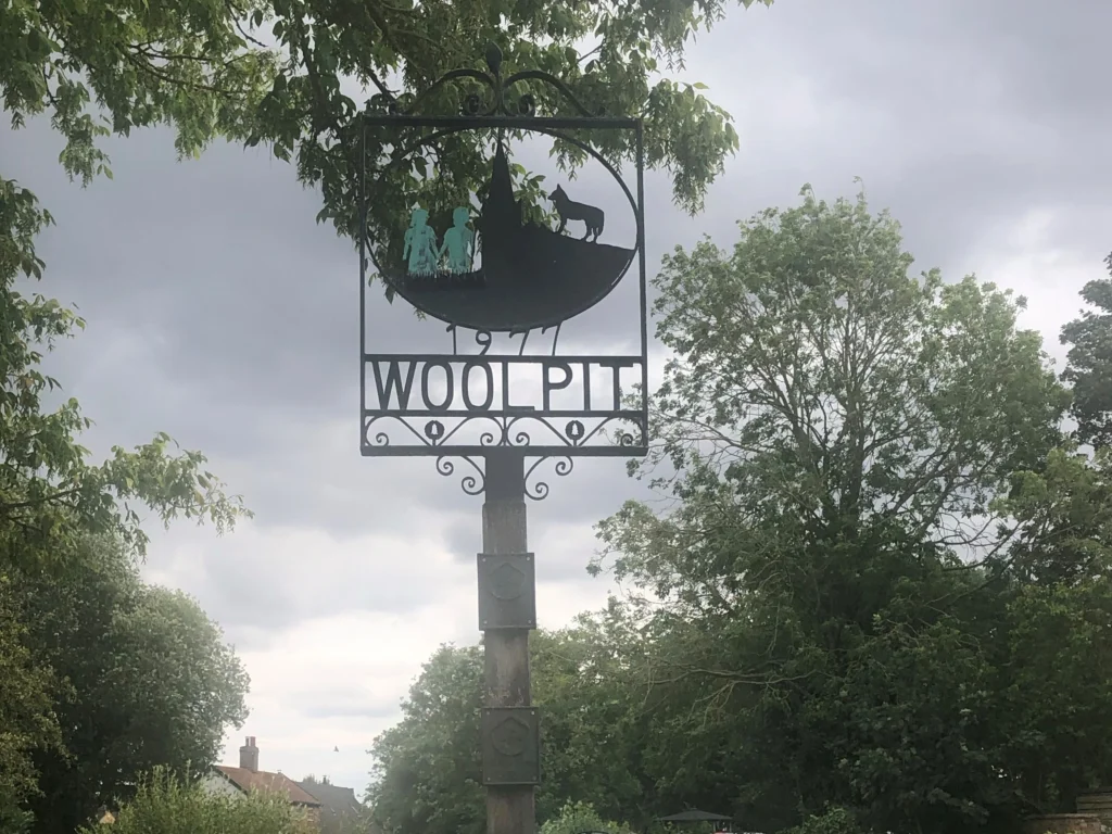 woolpit village sign