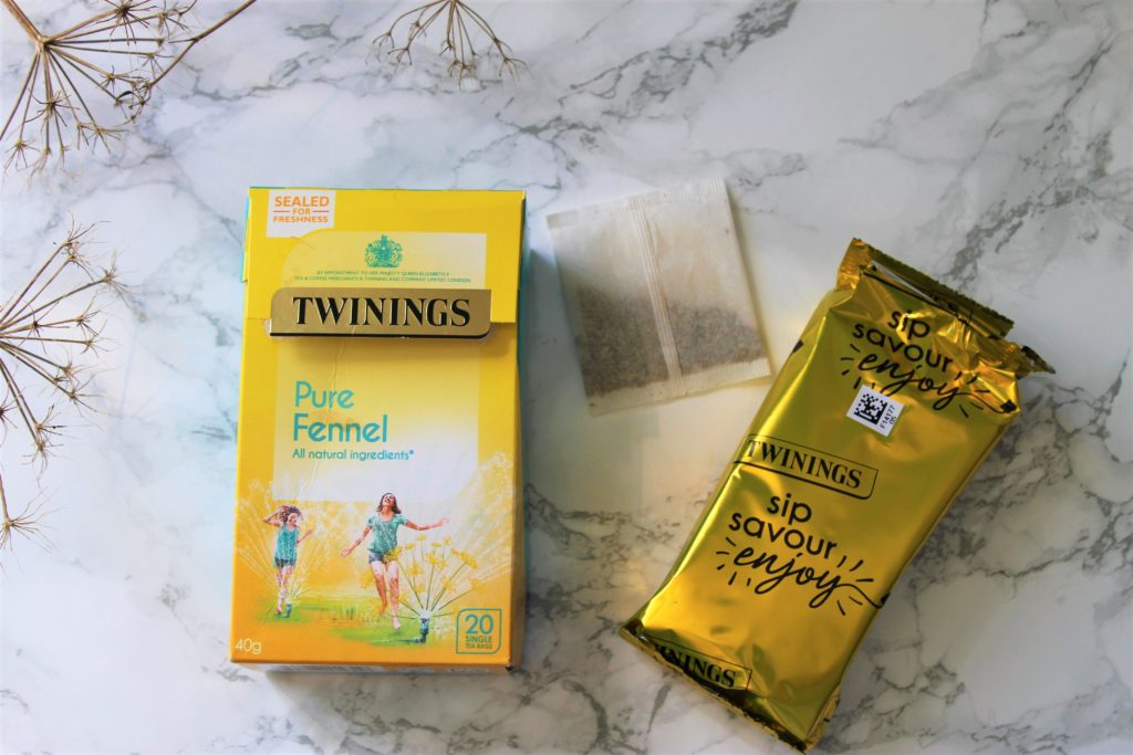 Twinings Pure Fennel Tea Review Izzy's Corner at IW