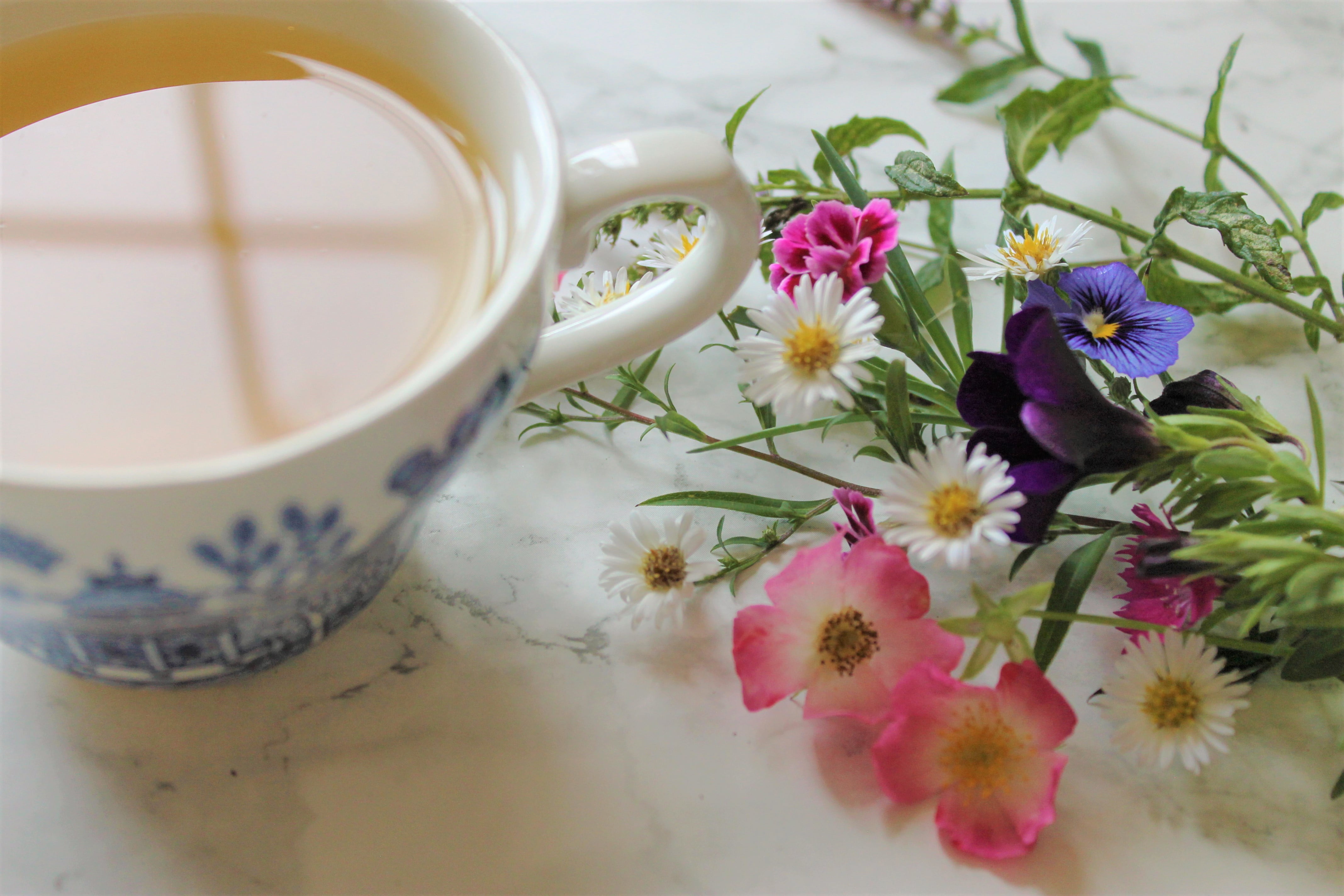 pukka nighttime tea flowers