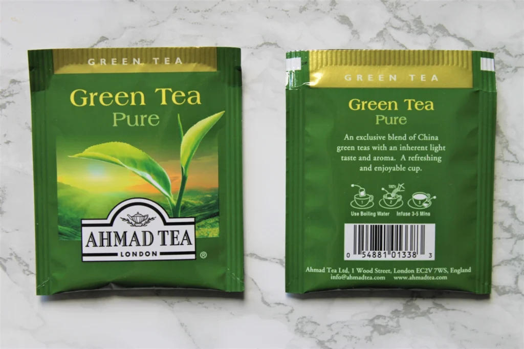 ahmad green tea pure tea bags