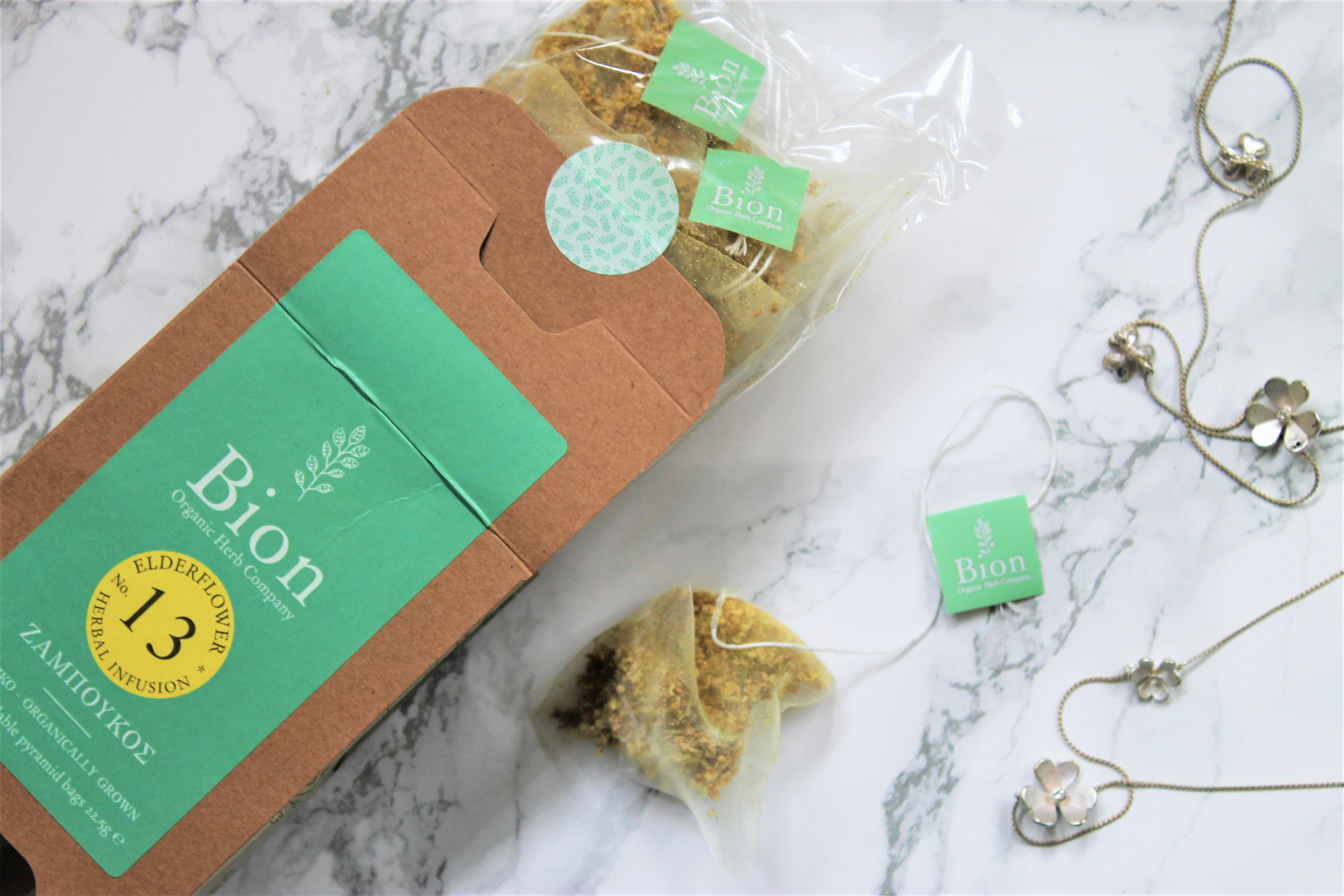 elderflower tea bags