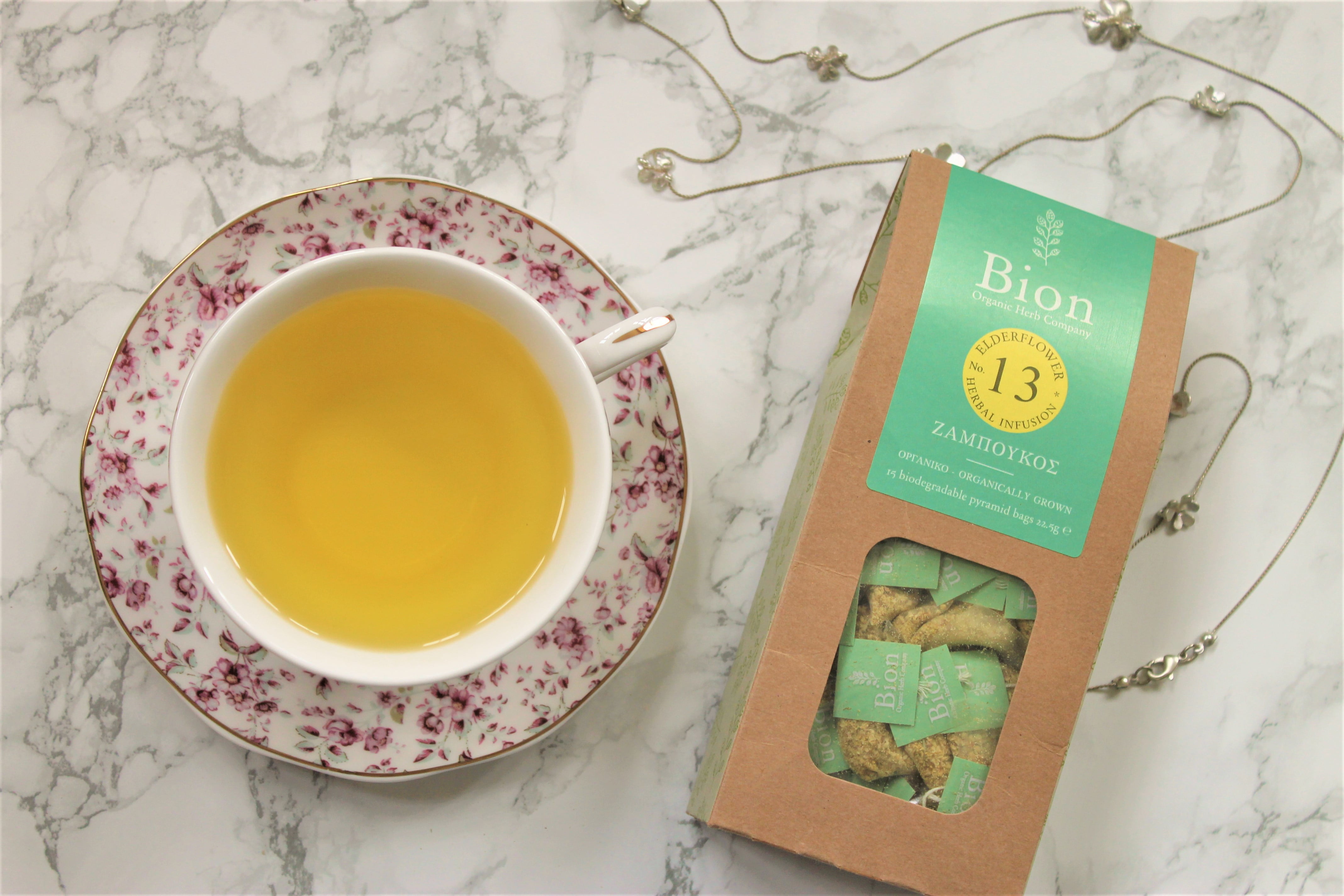 bion elderflower tea review