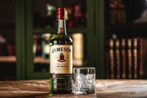 jameson irish whiskey bottle