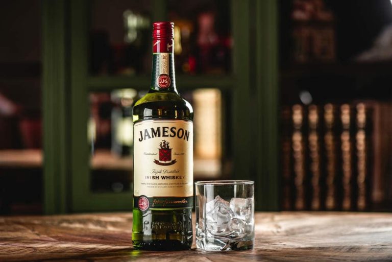 jameson irish whiskey bottle