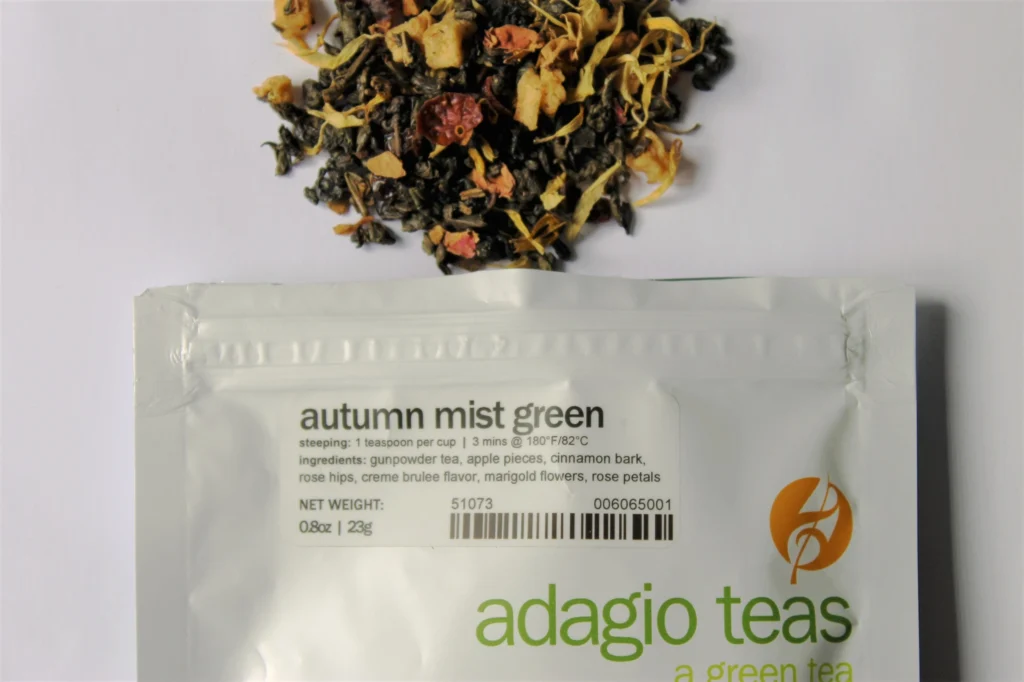 adagio autumn mist green loose leaf