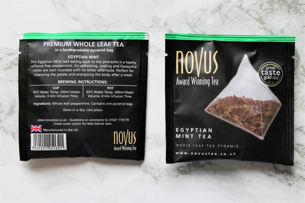 egyptian mint teabags