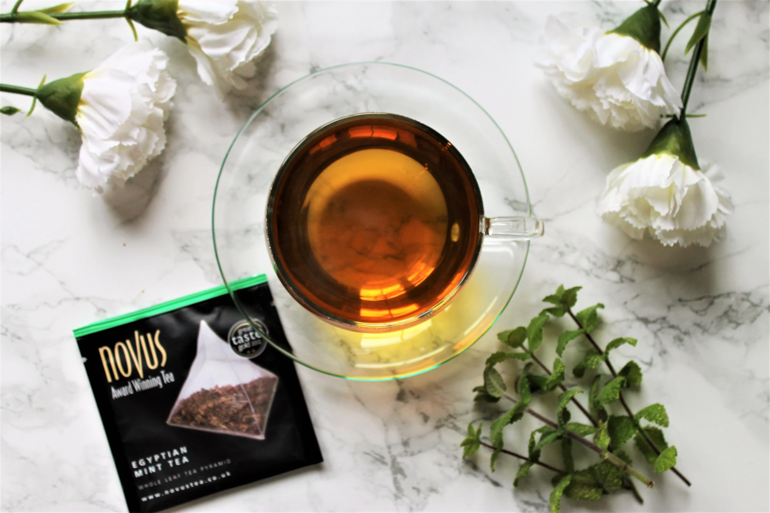 novus egyptian mint tea review