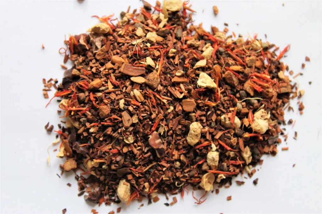 spiced rooibos pumpkin tea