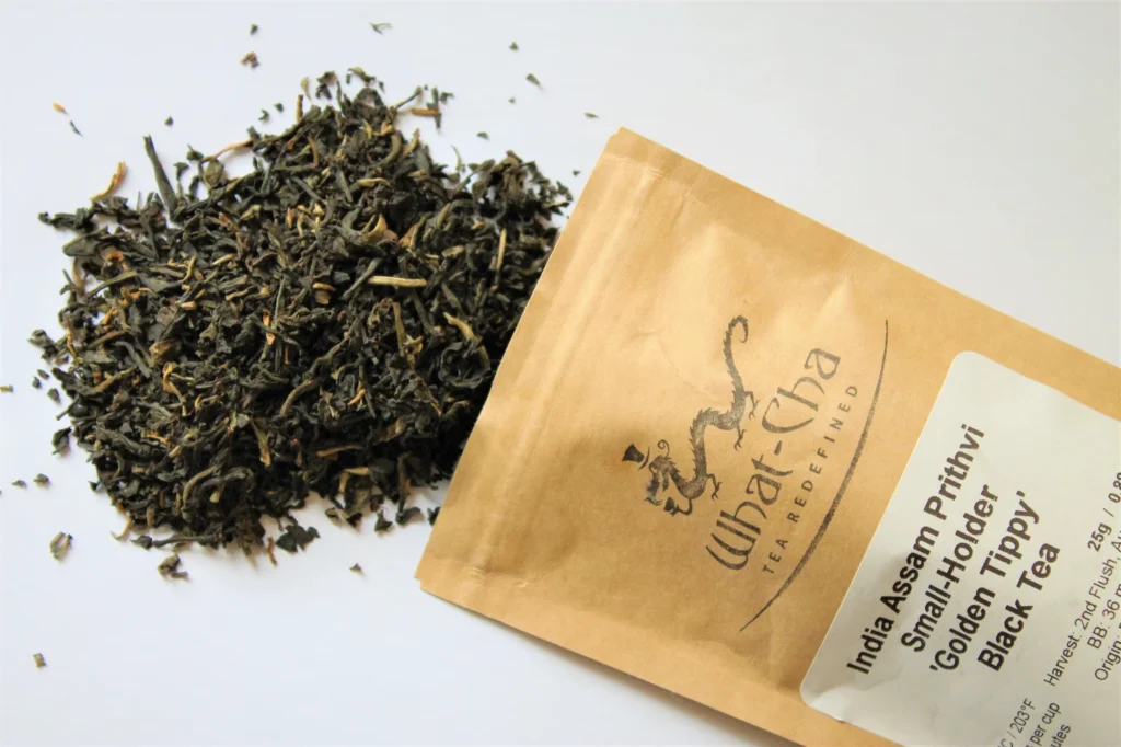 whatcha assam loose leaf tea