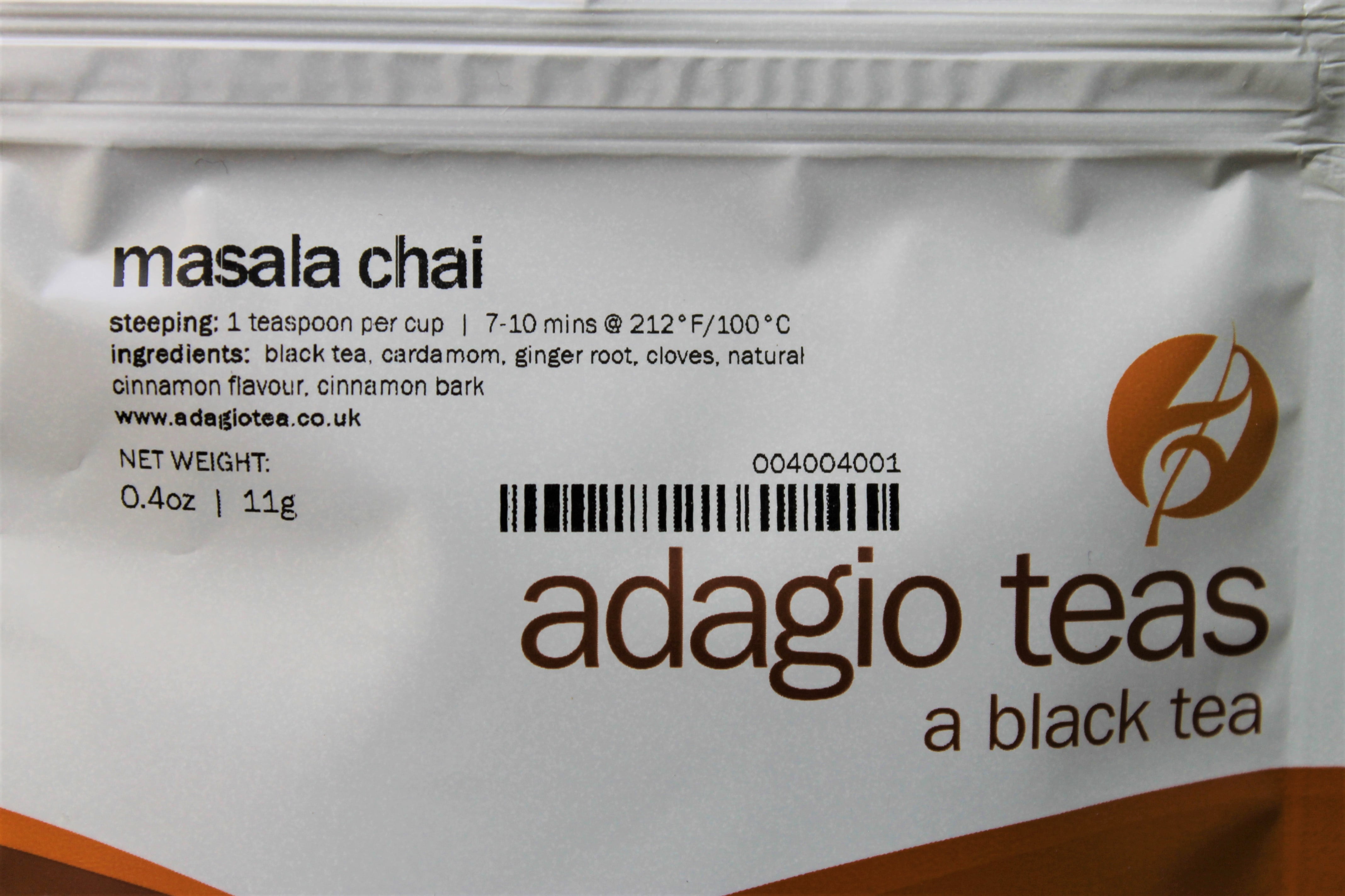 adagio masala chai loose leaf