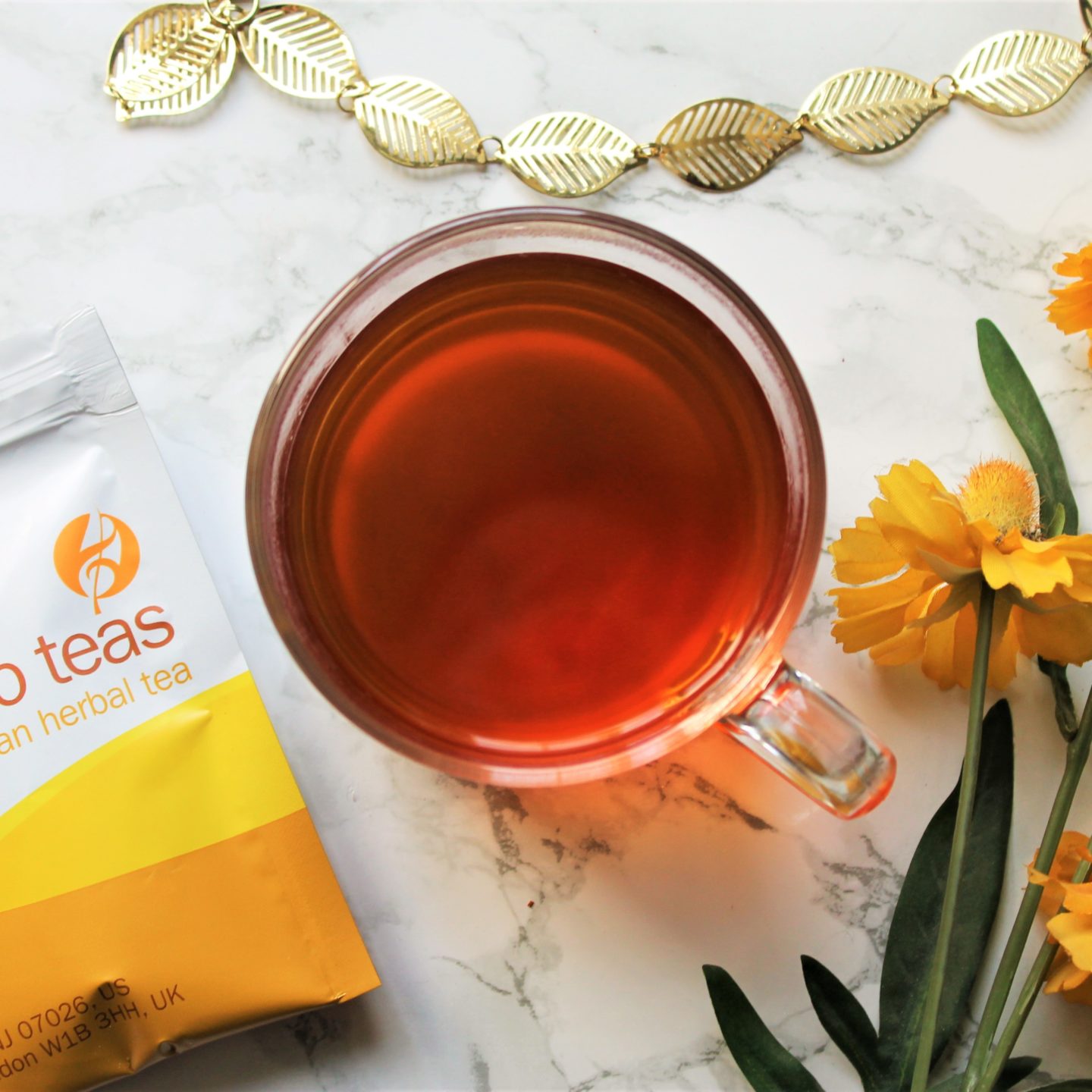 Adagio Rooibos Vanilla Chai Tea Review Izzy's Corner at IW