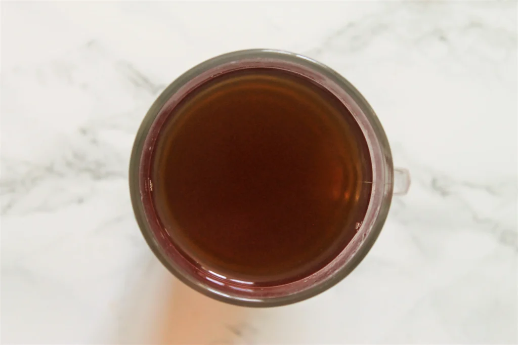 cup of chocolate flavoured chai