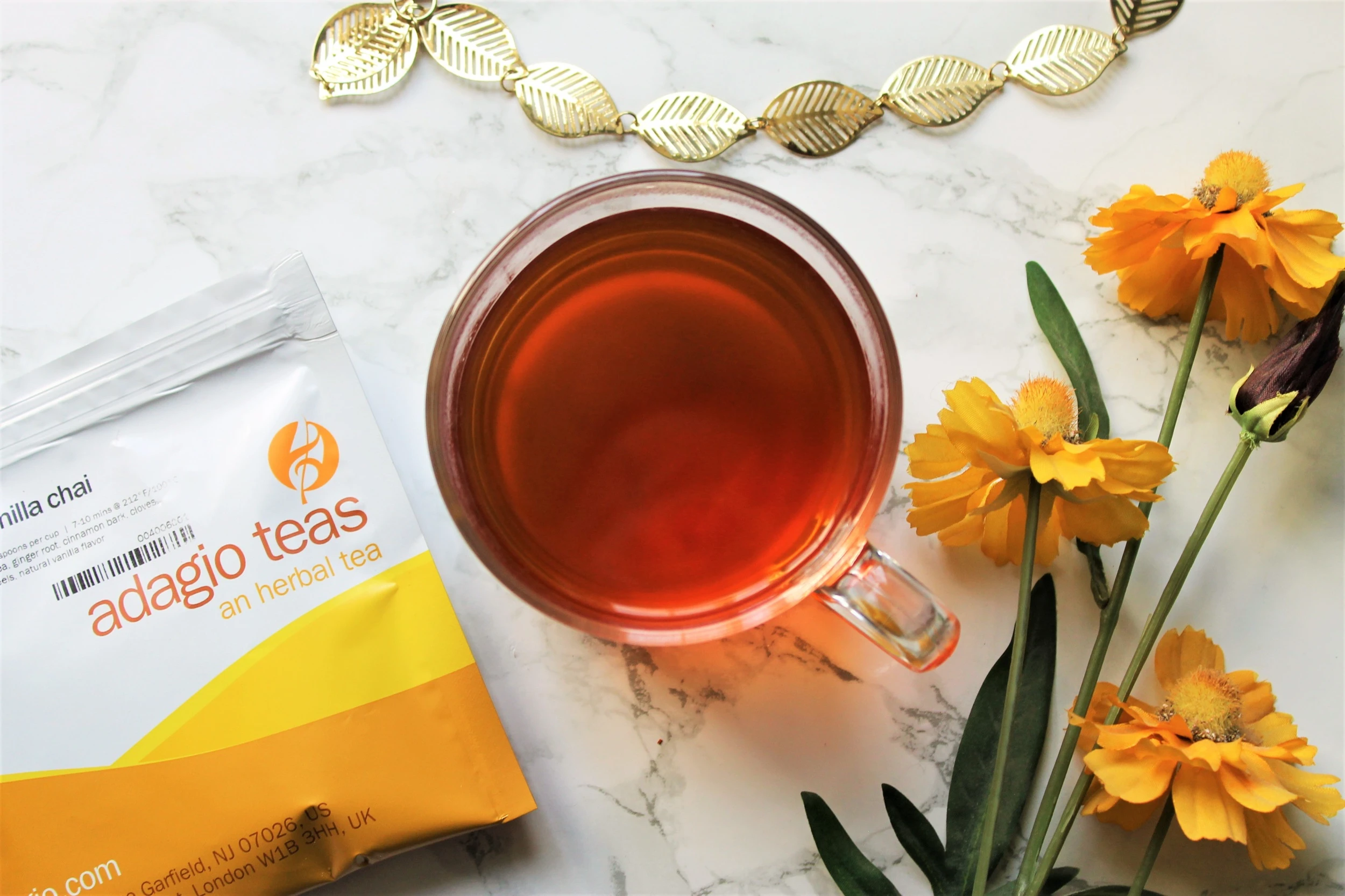 adagio rooibos vanilla chai review