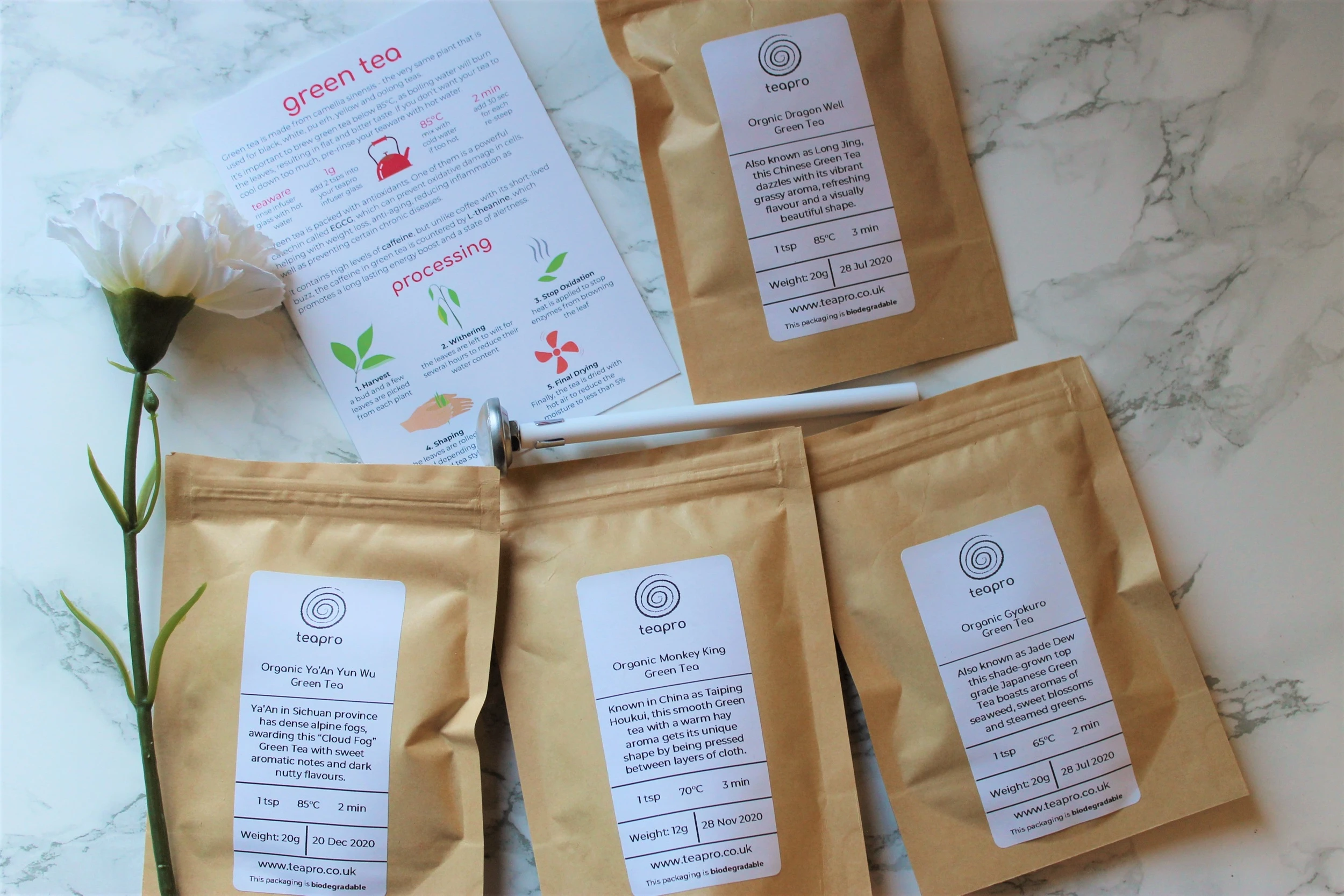 teapro shades of green subscription box november