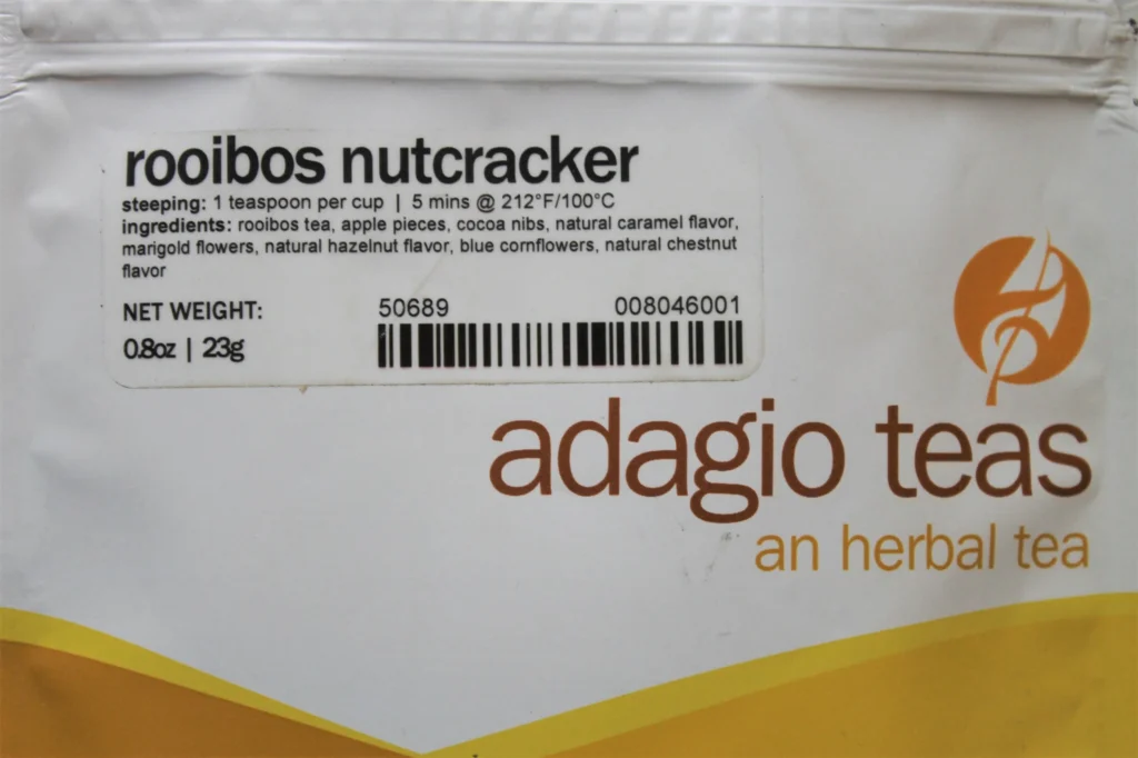 rooibos nutcracker loose leaf tea