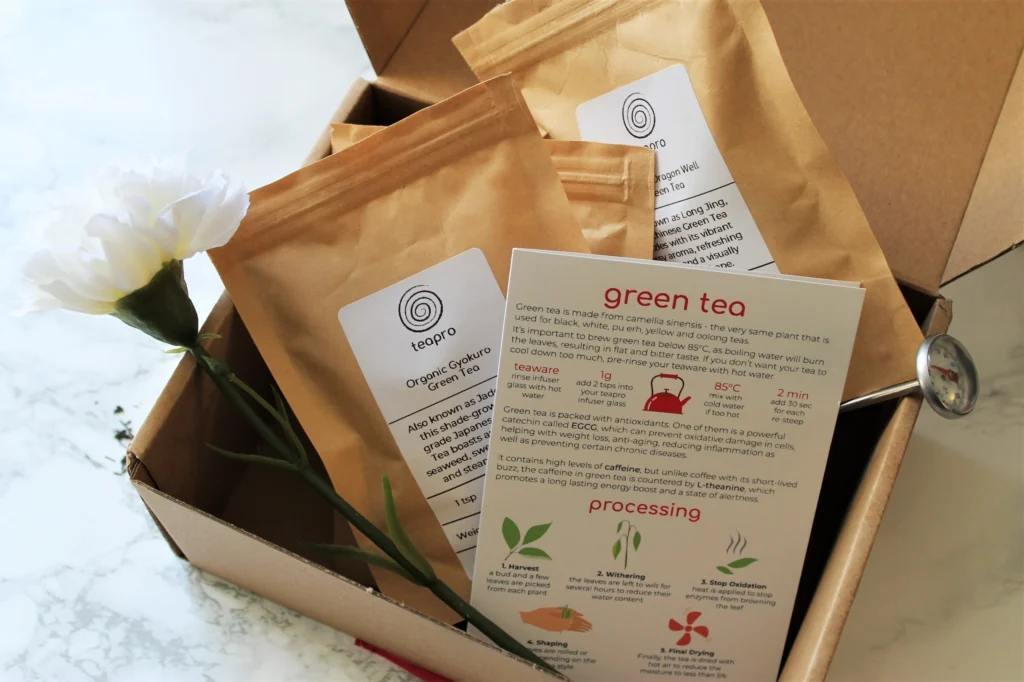 teapro green tea subscription box