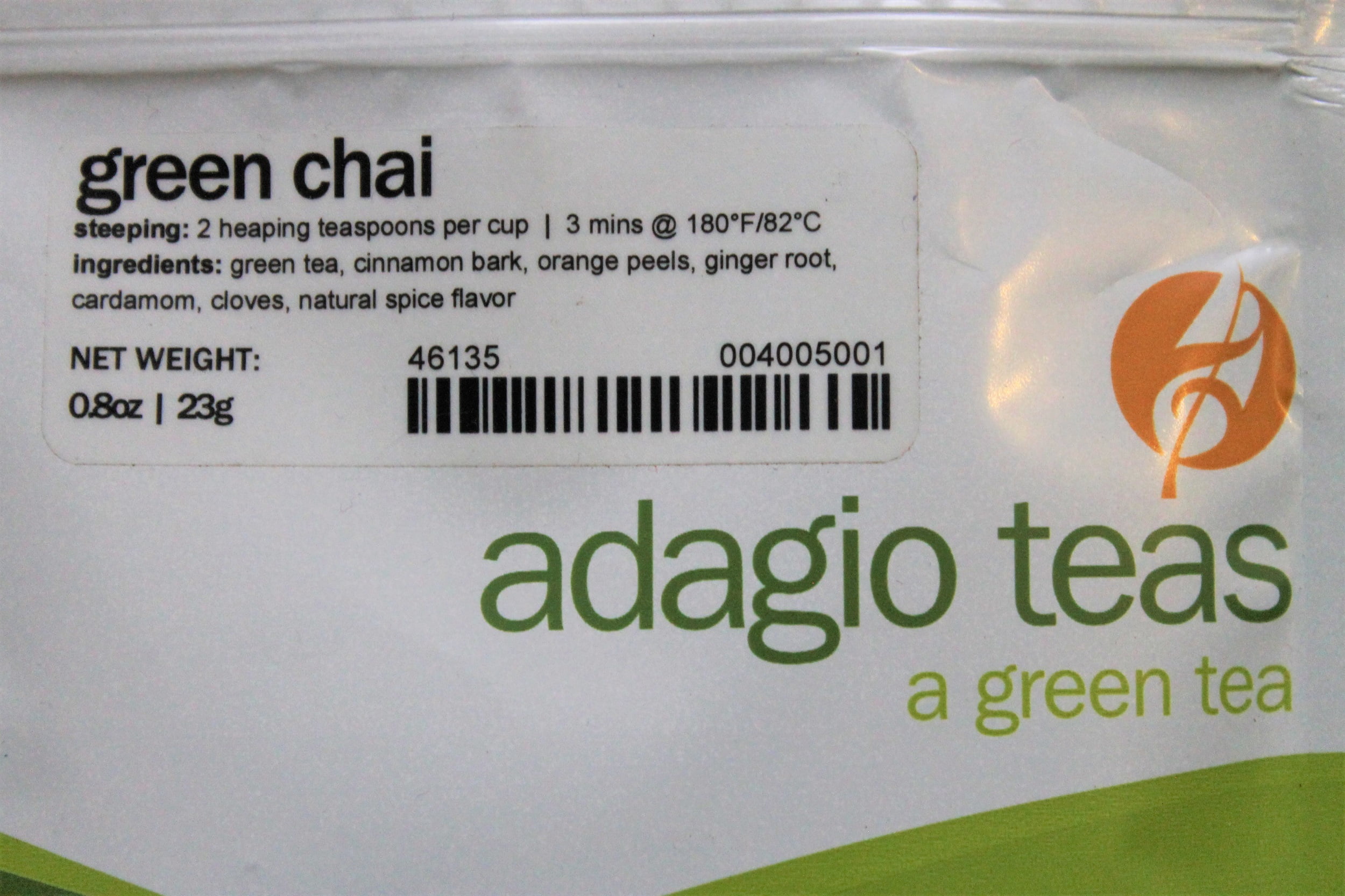 adagio green chai