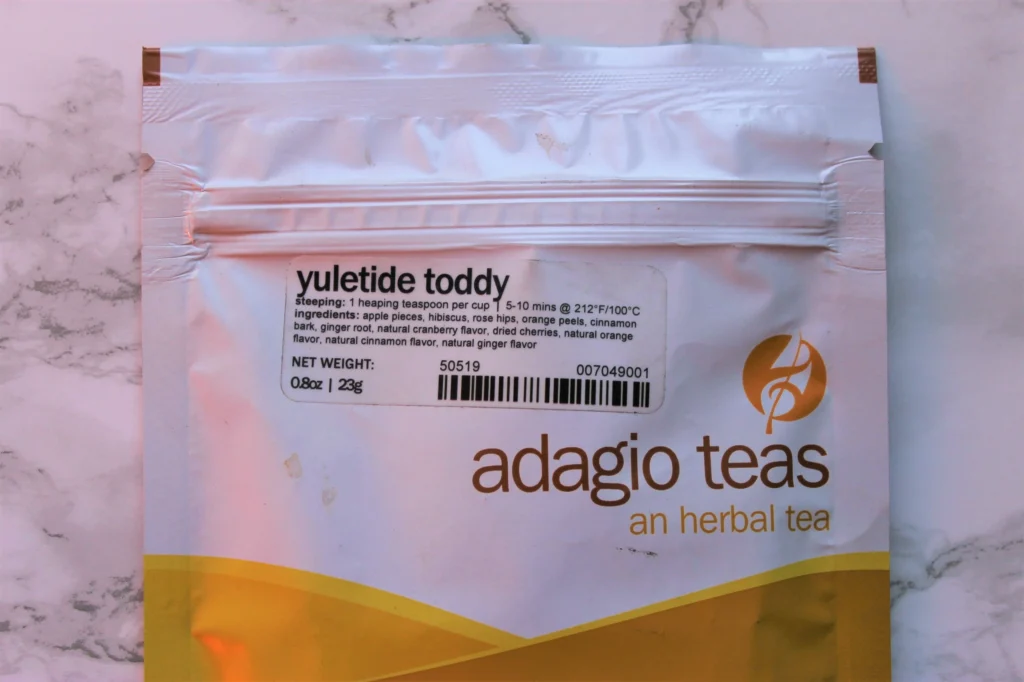 adagio yuletide fruit tea