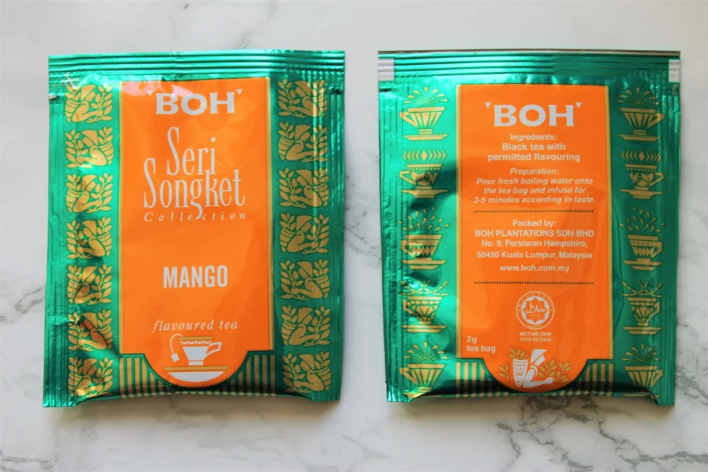 boh black tea mango