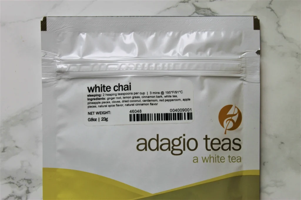 adagio teas white chai blend