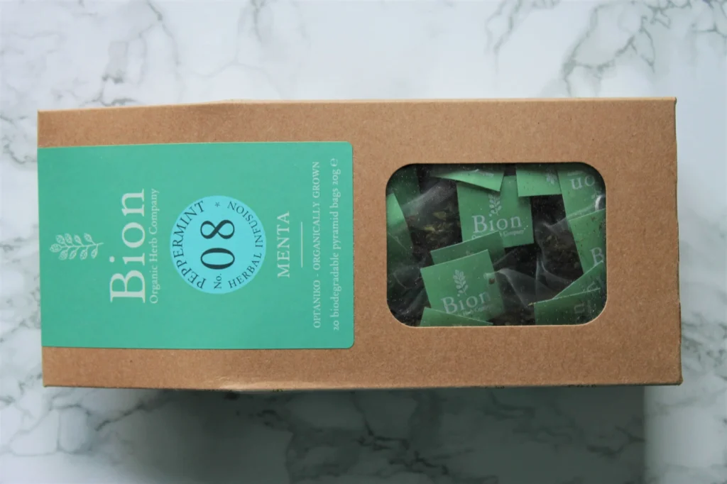 bion organic herb company peppermint