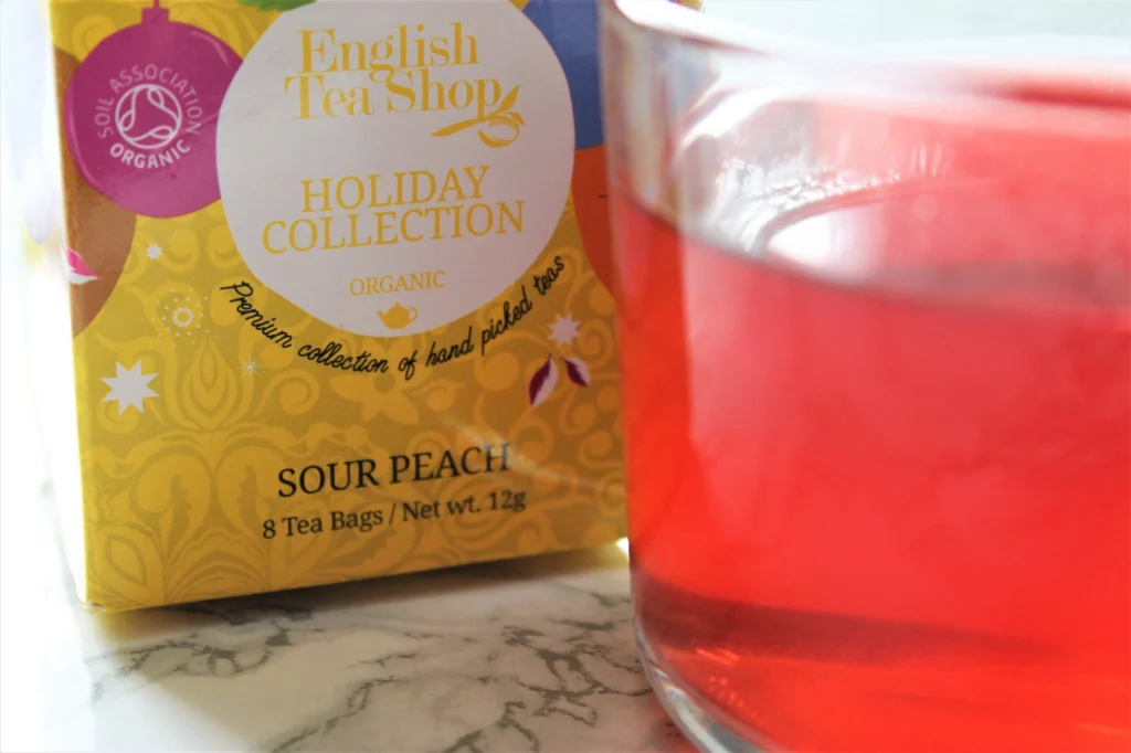 english tea shop peach fruit tea