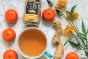 Pure Leaf Ginger with Orange Blossom Tea Review
