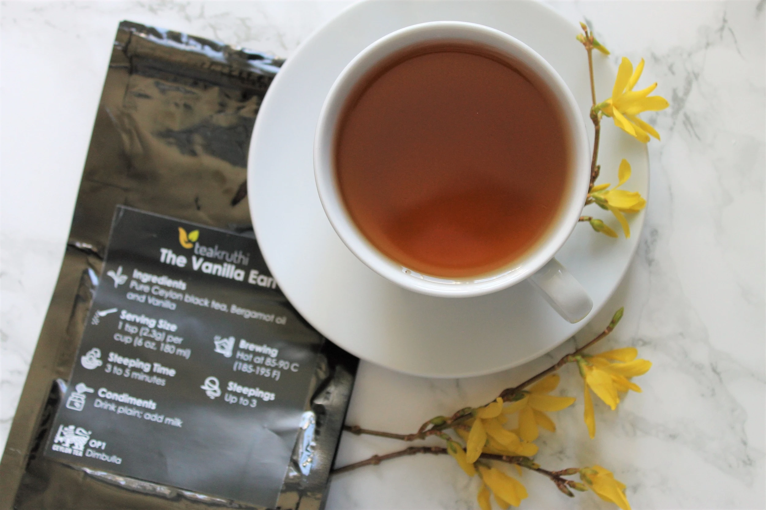Teakruthi ‘The Vanilla Earl’ Tea Review