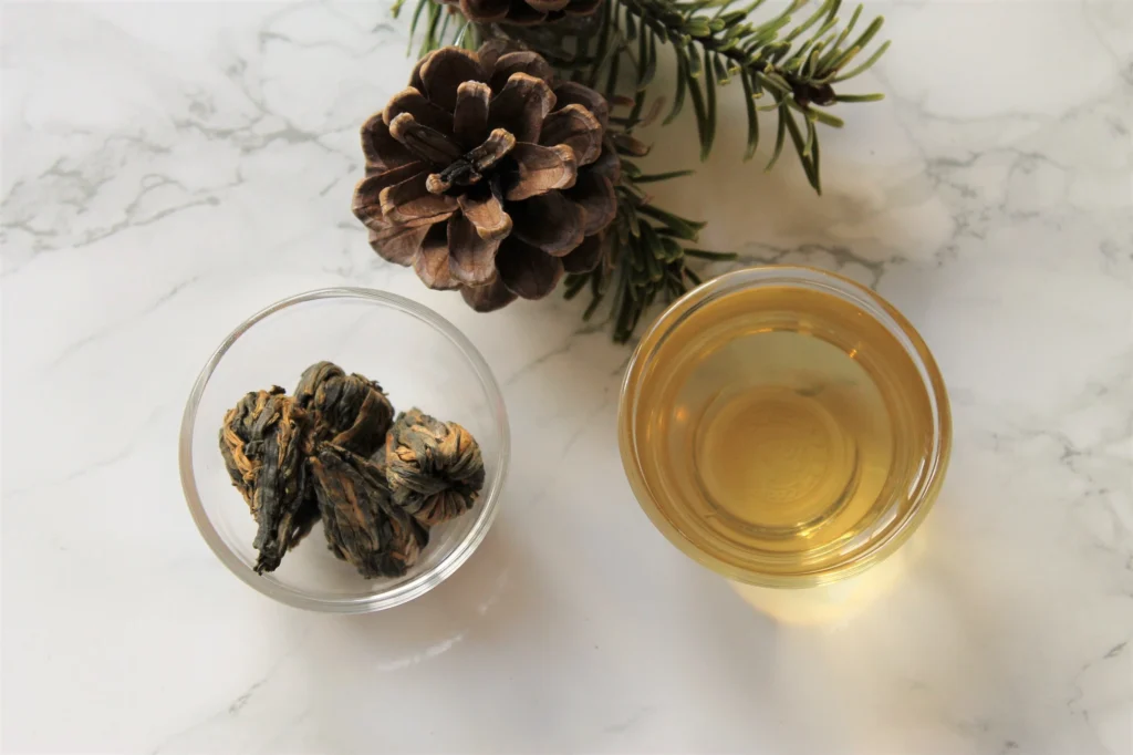 organic gold dian hong pagoda black tea