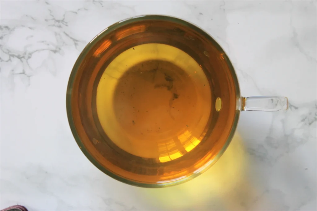 herbal peppermint tisane